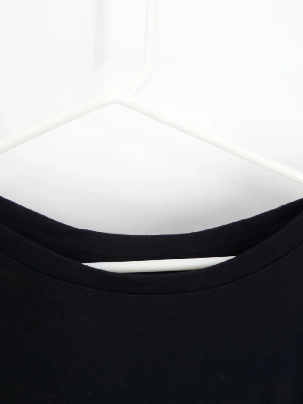 Chico's  Women's Ultimate Tee 3/4 Sleeve Boat Neck Fall Black Top  Size 3 US XL